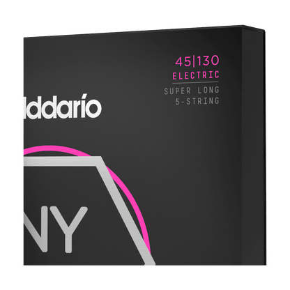 D'Addario D'Addario NYXL Nickel Wound Bass String Set Super Long Scale - 5-String 45-130 NYXL45130SL