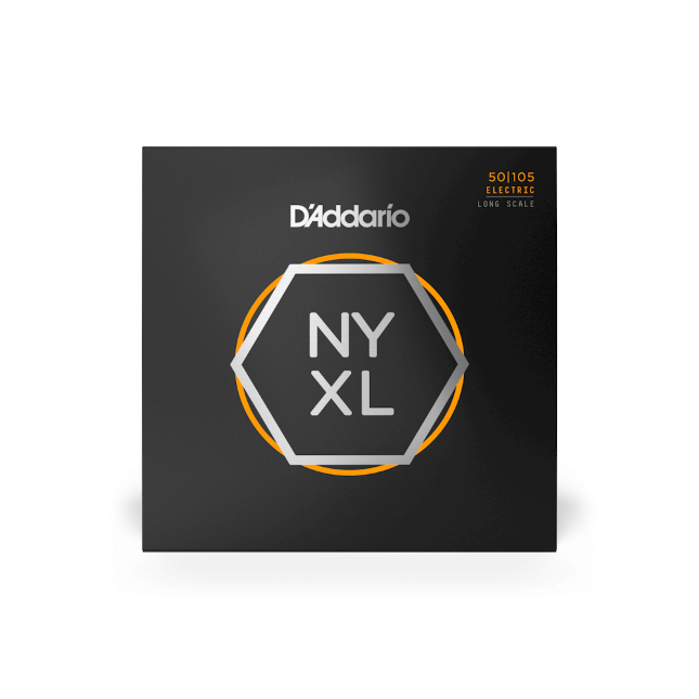 D'Addario D'Addario NYXL Nickel Wound Bass String Set Long Scale - 4-String 50-105 Medium NYXL50105