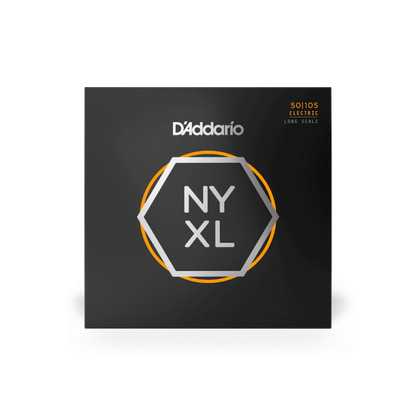 D'Addario D'Addario NYXL Nickel Wound Bass String Set Long Scale - 4-String 50-105 Medium NYXL50105