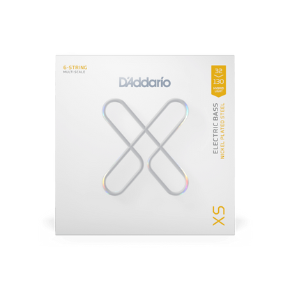 D'Addario D'Addario XS Coated Nickel Wound Bass String Set Multi Scale - 6-String 32-130 XSB32130MS