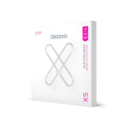 D'Addario D'Addario XS Coated Nickel Bass String Set Long Scale - 5-String 45-130 Regular Light XSB45130