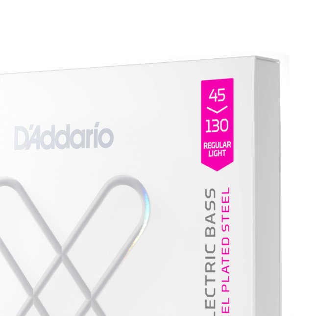 D'Addario D'Addario XS Coated Nickel Bass String Set Long Scale - 5-String 45-130 Regular Light XSB45130