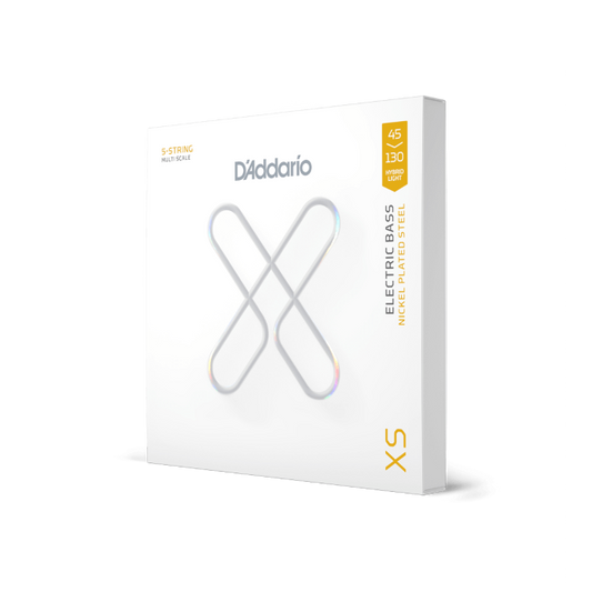 D'Addario D'Addario XS Coated Nickel Wound Bass String Set Multi Scale - 5-String 45-130 XSB45130MS