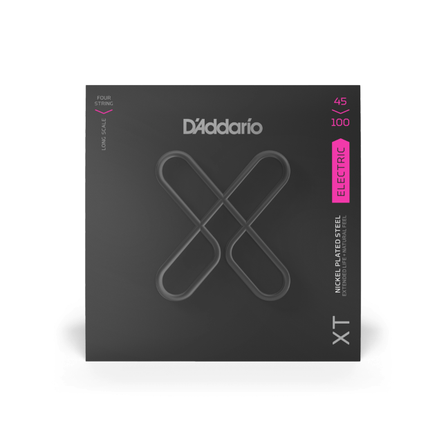 D'Addario D'Addario XT Nickel Bass String Set Long Scale - 4-String 45-100 Regular Light XTB45100