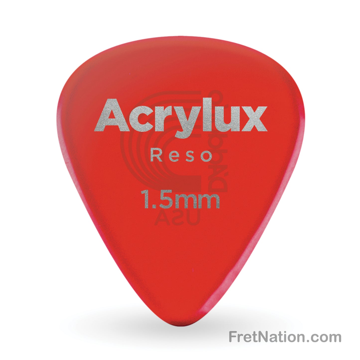 D'Addario D'Addario Acrylux Reso Standard Pick, 1.5MM, 25-pack - 1AR7-25