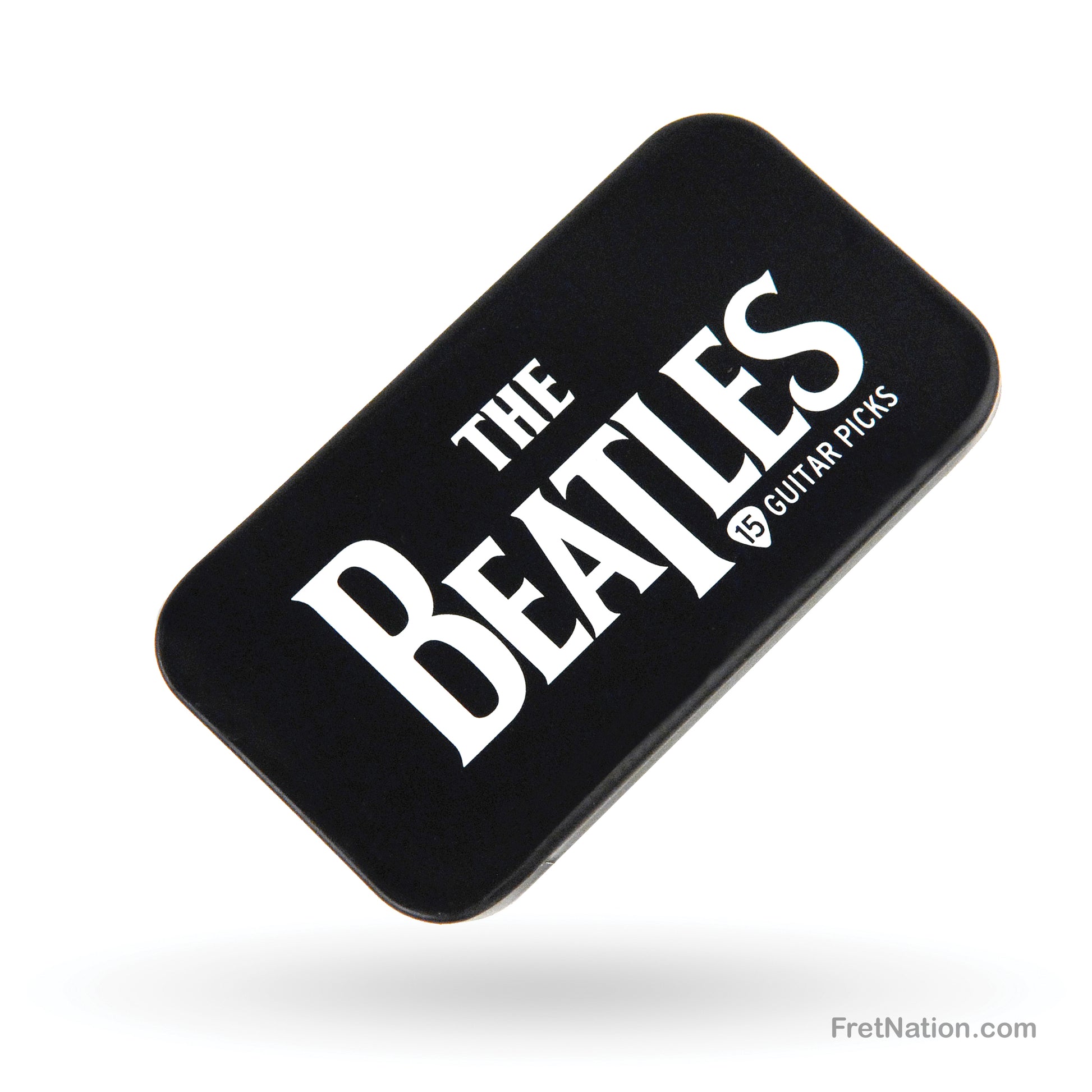 D'Addario D'Addario The Beatles Signature Guitar Pick Logo Tins 15-pack Medium - 1CAB4-15BT1