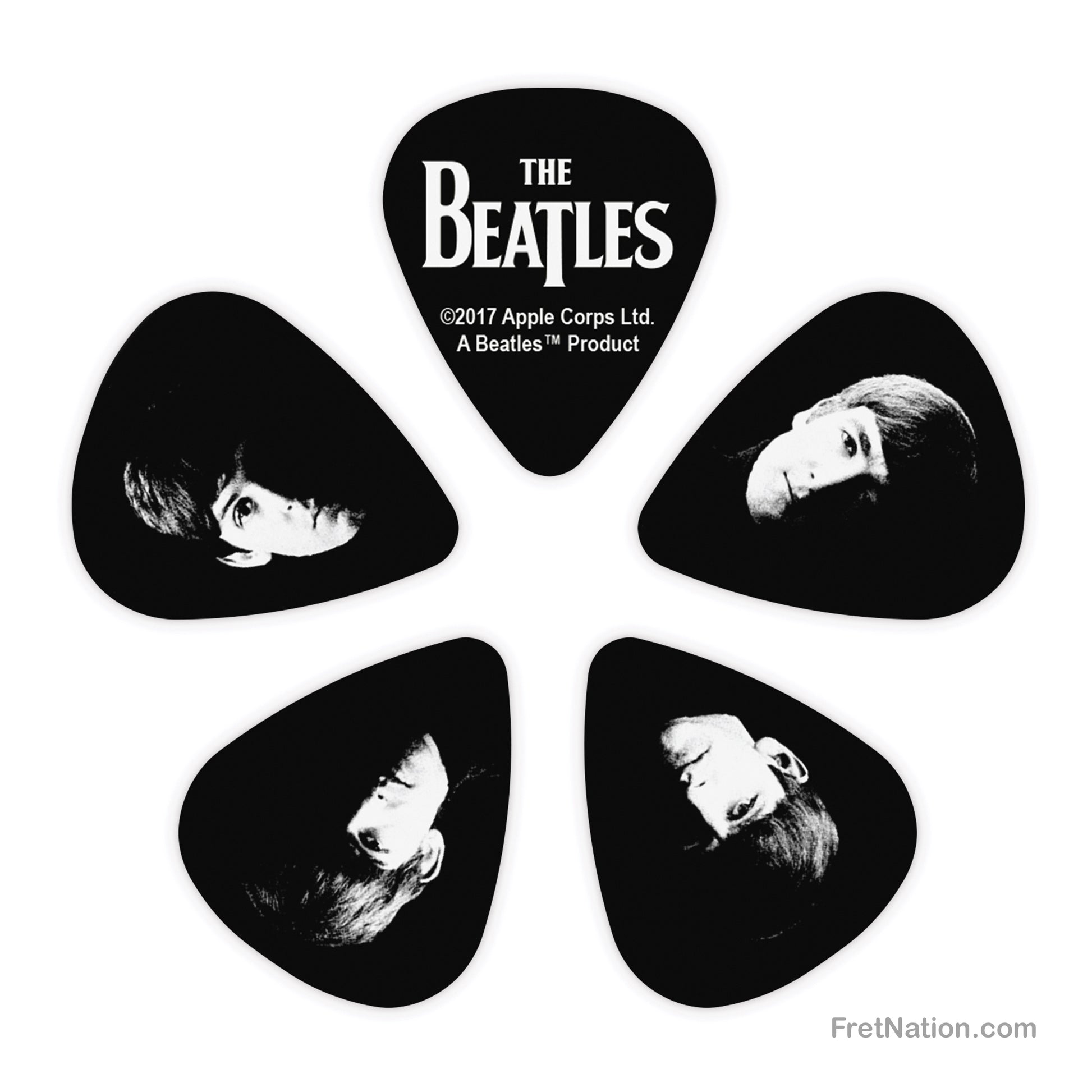 D'Addario D'Addario The Beatles Meet The Beatles Guitar Picks 10-pack Medium - 1CBK4-10B2