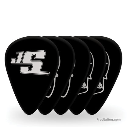 D'Addario D'Addario Joe Satriani Guitar Picks 10-pack Medium Black - 1CBK4-10JS