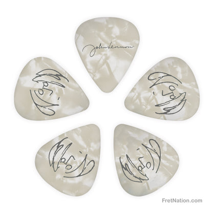D'Addario D'Addario John Lennon Signature .70mm Guitar Picks 10-pack Medium - 1CWH4-01JL