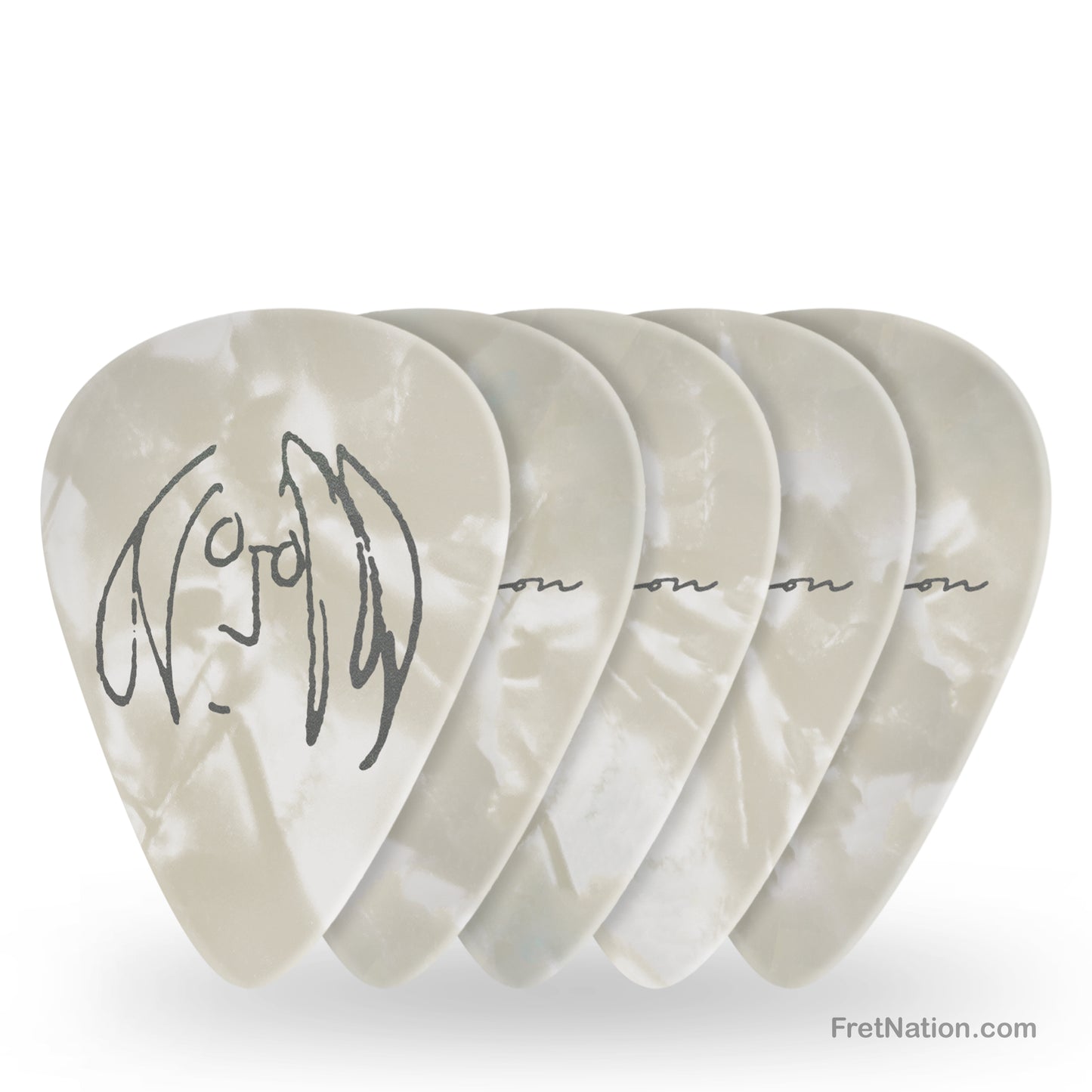 D'Addario D'Addario John Lennon Signature .70mm Guitar Picks 10-pack Medium - 1CWH4-01JL