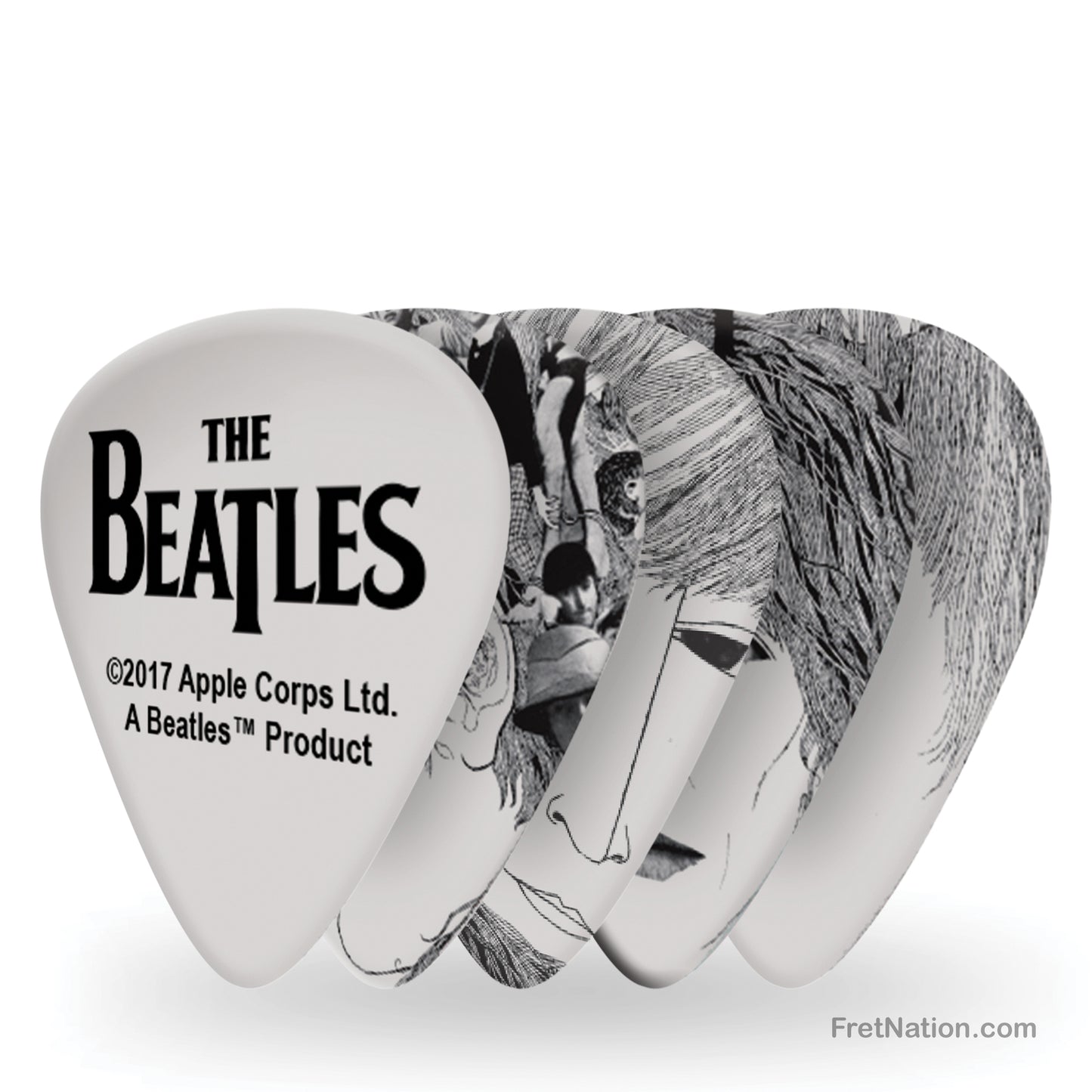 D'Addario D'Addario The Beatles Revolver Guitar Picks 10-pack Medium - 1CWH4-10B1
