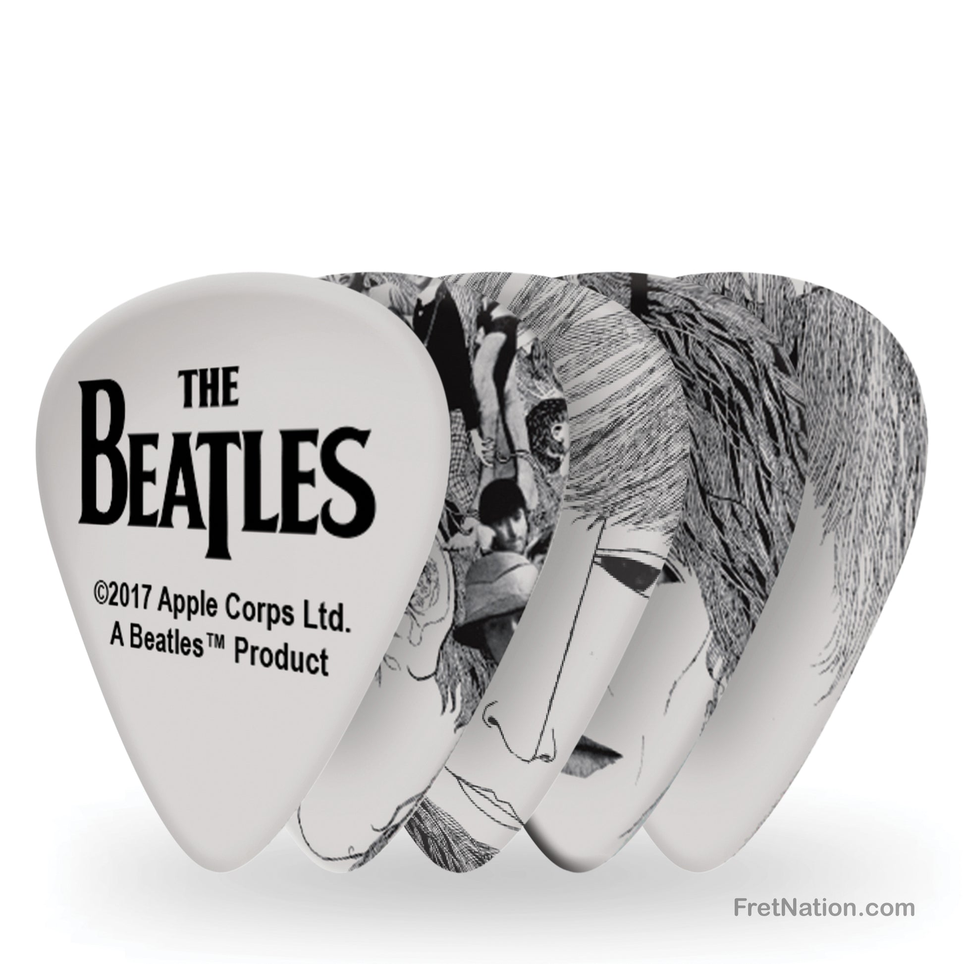D'Addario D'Addario The Beatles Revolver Guitar Picks 10-pack Medium - 1CWH4-10B1