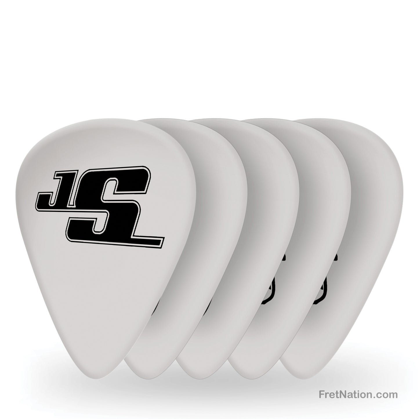 D'Addario D'Addario Joe Satriani Guitar Picks 10-pack Heavy White - 1CWH6-10JS