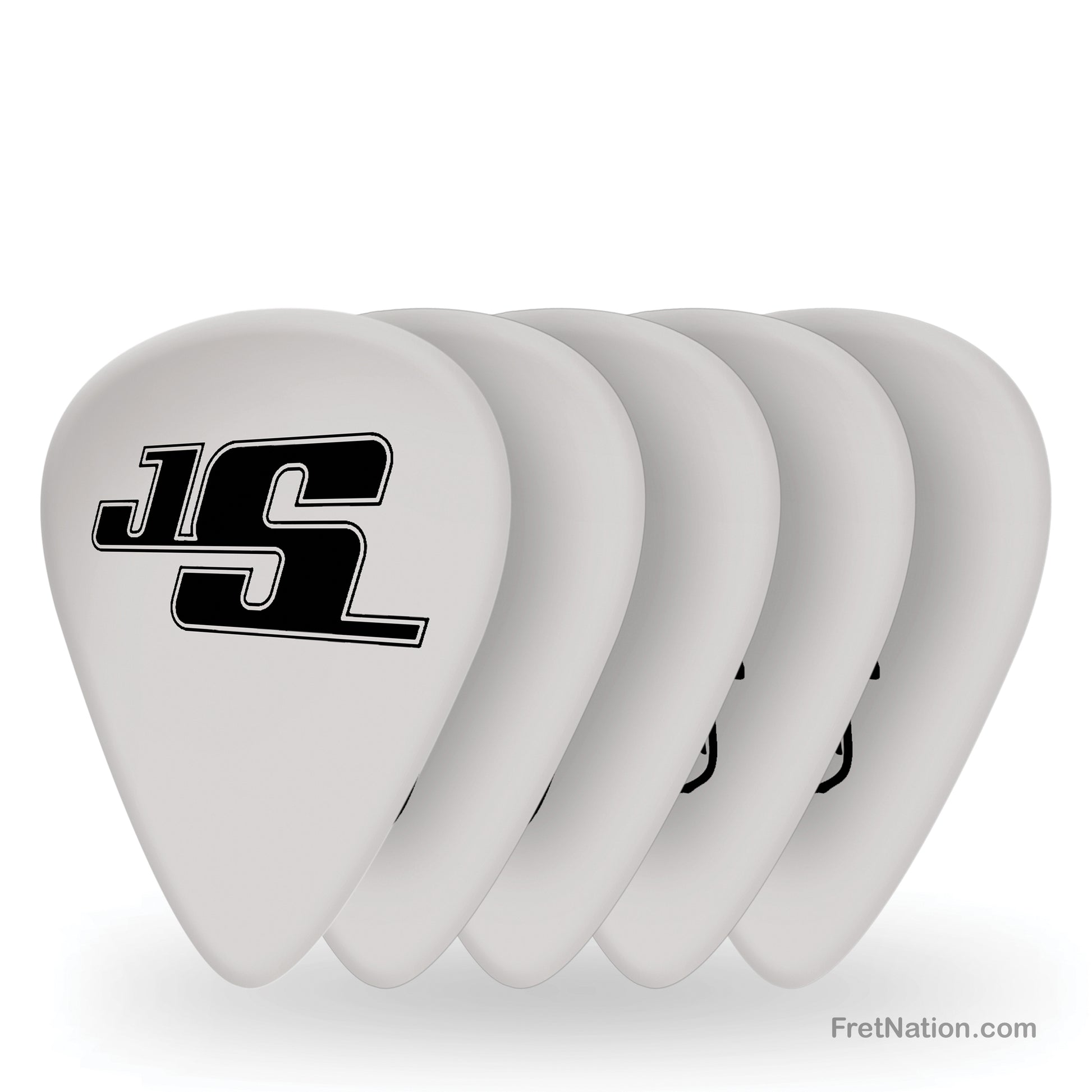 D'Addario D'Addario Joe Satriani Guitar Picks 10-pack Heavy White - 1CWH6-10JS