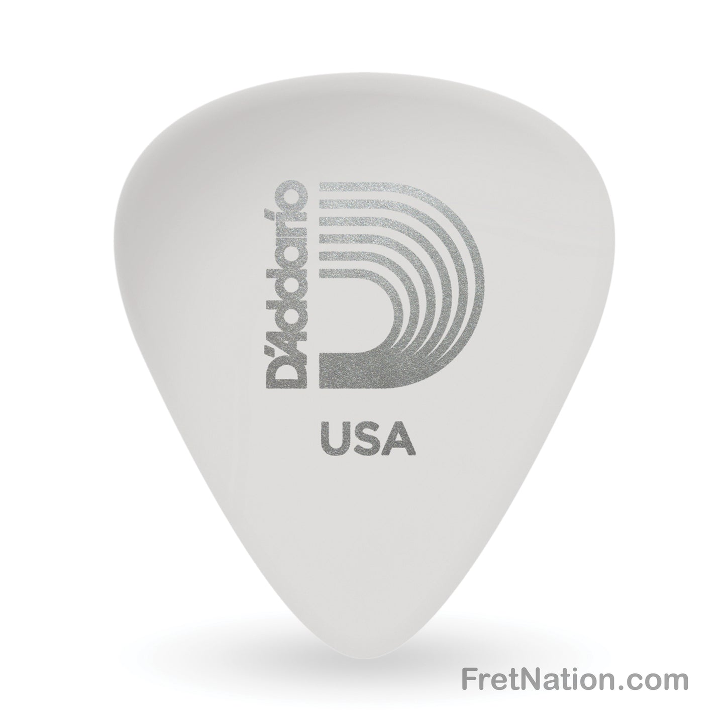 D'Addario D'Addario Classic White Celluloid Guitar Picks, 25 pack, Heavy - 1CWH6-25