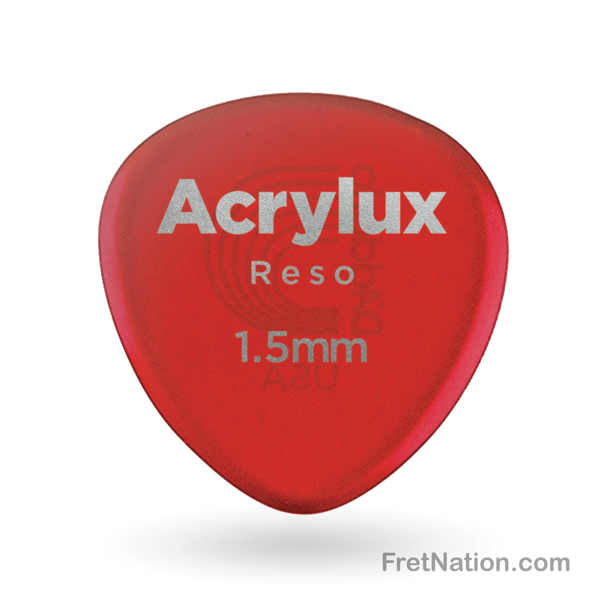 D'Addario D'Addario Acrylux Reso Mandolin Pick, 1.5MM, 3-pack - 2AR7-03