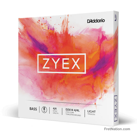 D'Addario D'Addario Zyex Single 4/4 Scale Double Bass E String - DZ614 4/4L Light