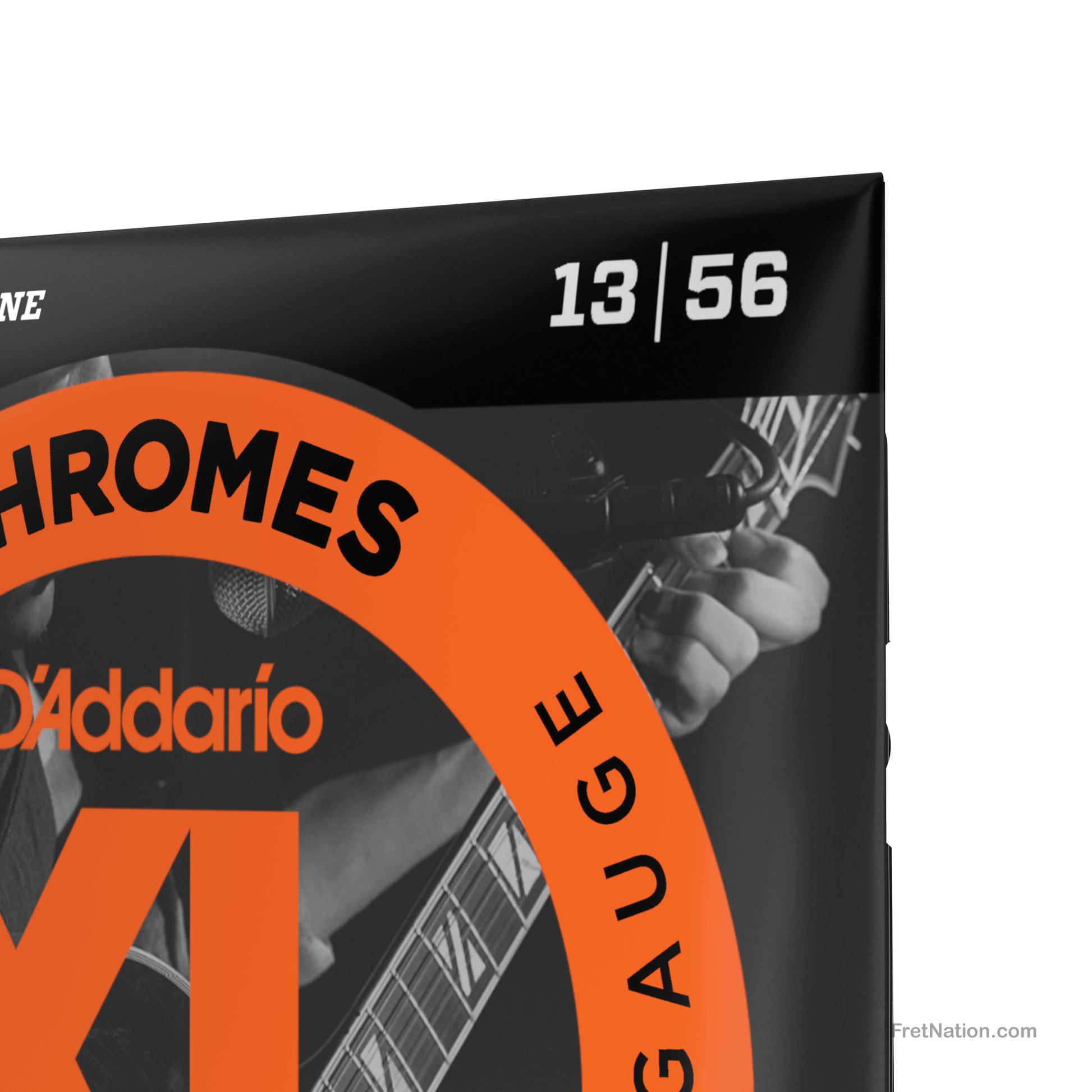 D'Addario D'Addario XL Chromes Flatwound Electric Guitar String Set - 6-String 16-56 Medium ECG26