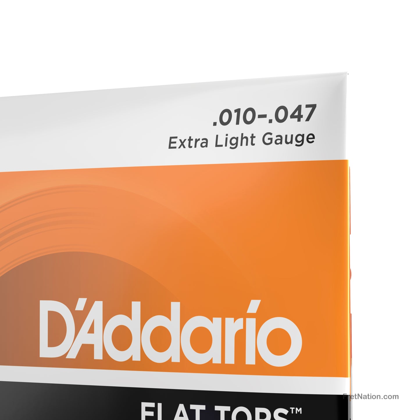D'Addario D'Addario Flat Tops Phosphor Bronze Acoustic Guitar Strings - 6-String 10-47 Extra Light EFT15