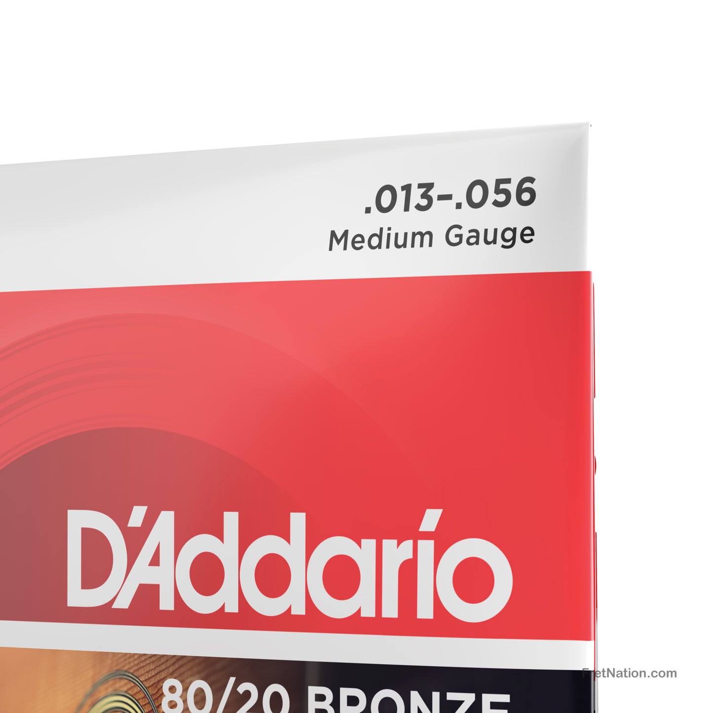 D'Addario D'Addario 80/20 Bronze Acoustic Guitar Strings - 6-String 13-56 Medium EJ12