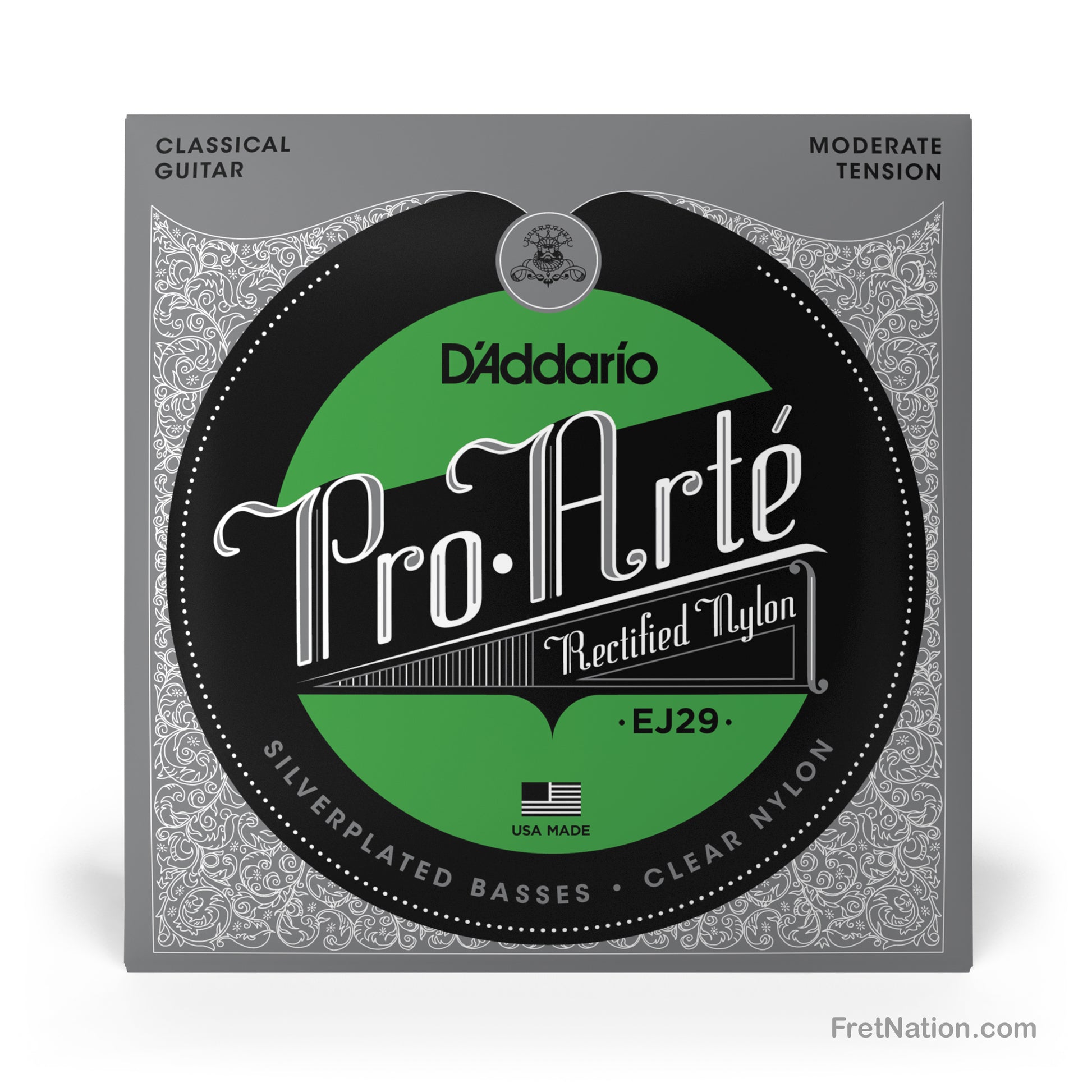 D'Addario D'Addario Pro-Arte Rectified Nylon Classical Guitar Strings - 27-42 Moderate EJ29