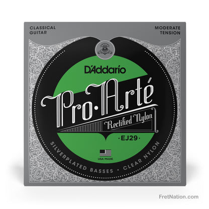D'Addario D'Addario Pro-Arte Rectified Nylon Classical Guitar Strings - 27-42 Moderate EJ29