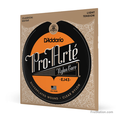 D'Addario D'Addario Pro-Arte Nylon Classical Guitar Strings - 27.5-42 Light EJ43