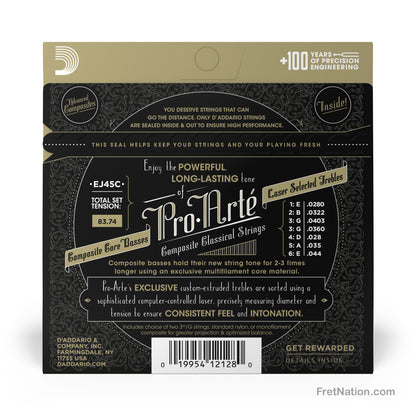 D'Addario D'Addario Pro-Arte Composite Classical Guitar Strings - 28-44 Normal EJ45C