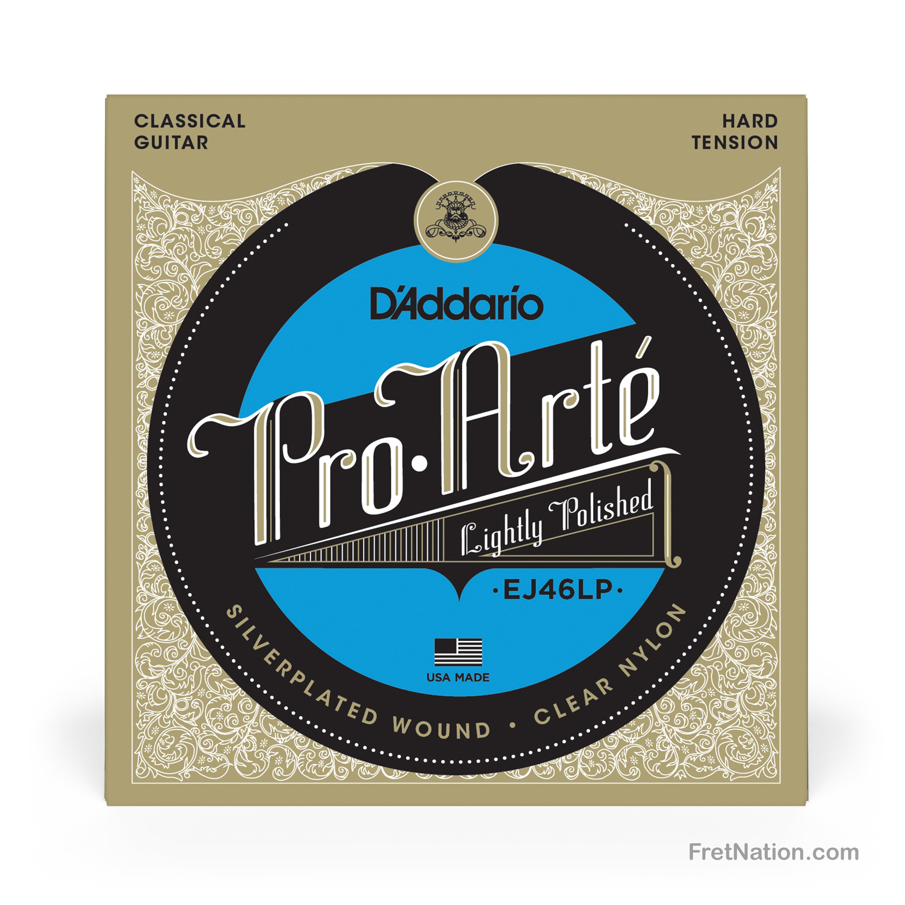 D'Addario D'Addario Pro-Arte Lightly Polished Classical Guitar Strings - 28.5-44 Hard EJ46LP
