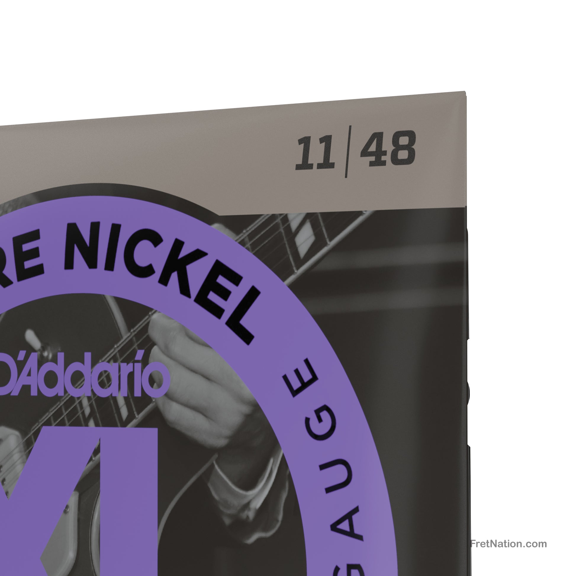 D'Addario D'Addario XL Pure Nickel Guitar String Set - 6-String 11-48 Medium EPN115