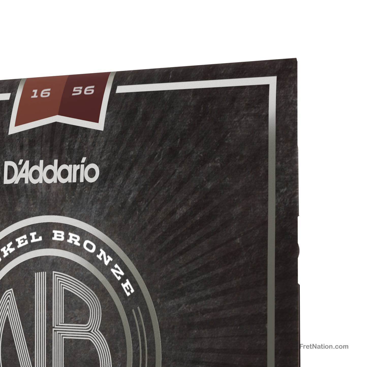 D'Addario D'Addario Nickel Bronze Resophonic Guitar Strings - 6-String 16-56 Medium NB1656