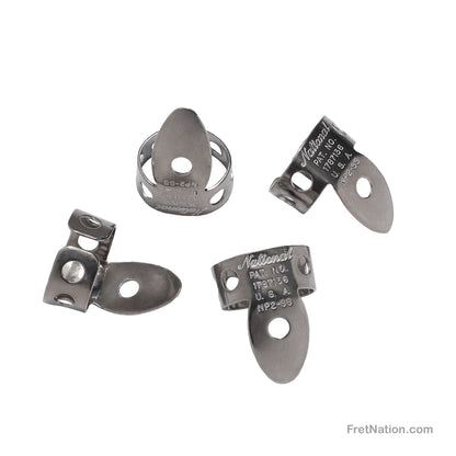 D'Addario D'Addario National Finger Picks Stainless Steel 04-pack - NP2SS-04