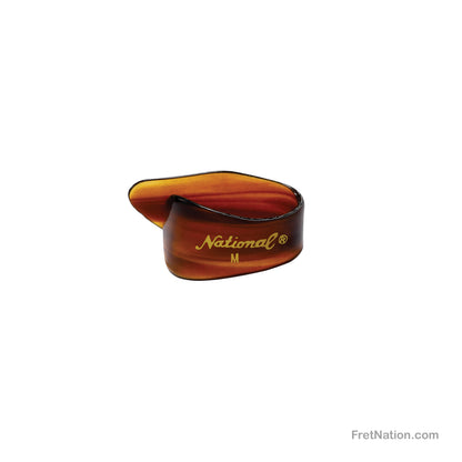 D'Addario D'Addario National Celluloid Tortoiseshell Thumb Picks Medium 04-pack - NP7T-04