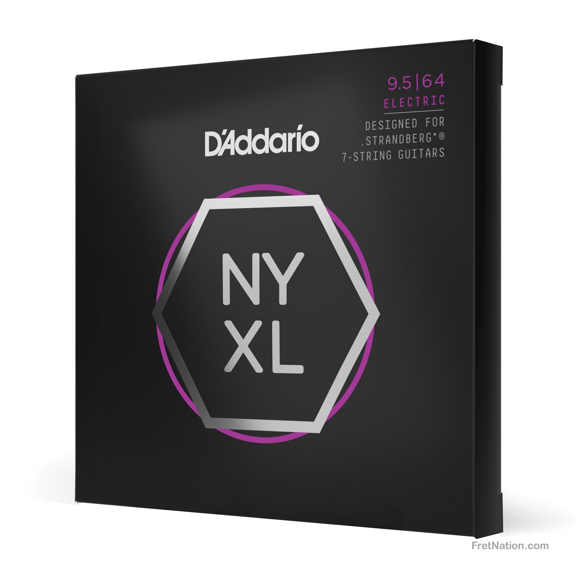 D'Addario D'Addario NYXL Electric Guitar String Set - 7-String 09.5-64 Strandberg NYXL09564SB