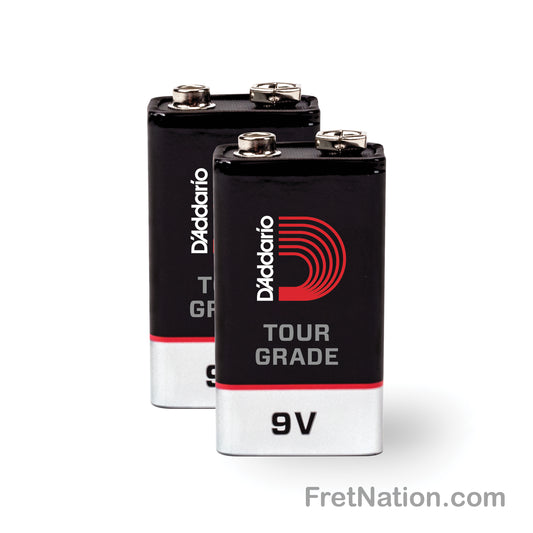 D'Addario D'Addario Tour-Grade 9v Battery Packs - PW-9V-02