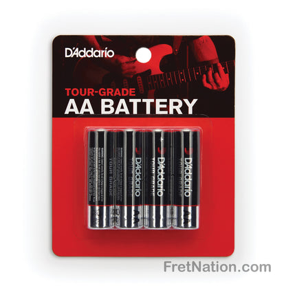 D'Addario D'Addario AA Battery, 4-Pack - PW-AA-04