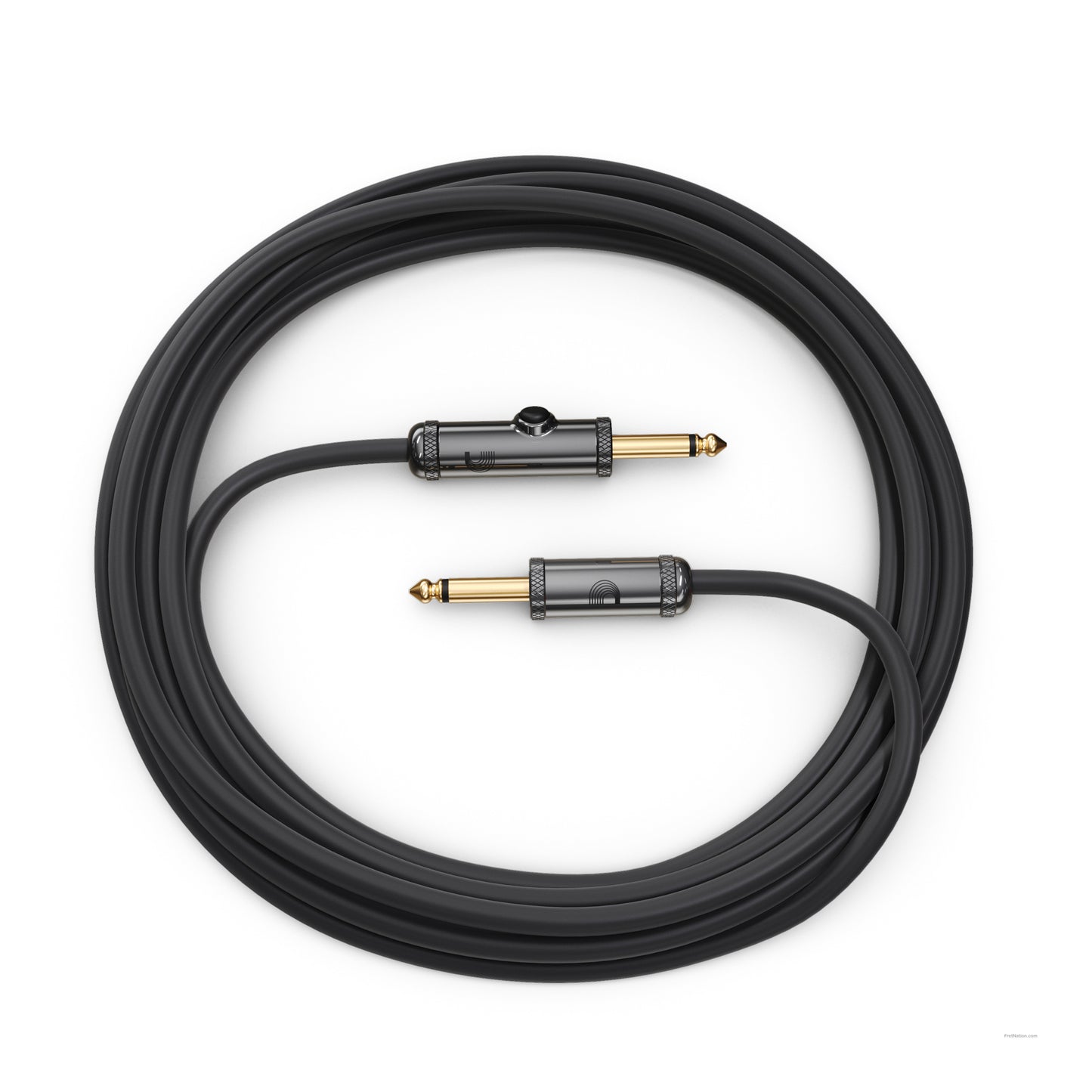 D'Addario D'Addario Circuit Breaker Momentary Mute Instrument Cable 30-Foot 1/4" - PW-AG-30