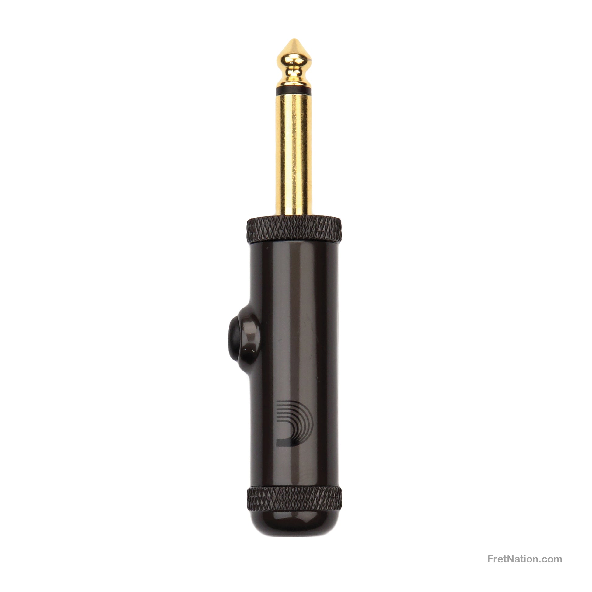 D'Addario D'Addario DIY Solderless 1/4" Straight Plug with Momentary Switch - PW-AGP-1
