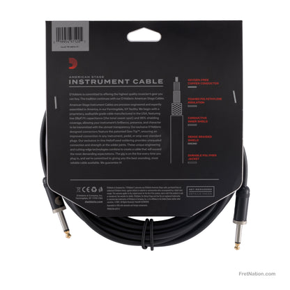 D'Addario D'Addario American Stage Instrument Cable 20-Foot 1/4" - PW-AMSG-20