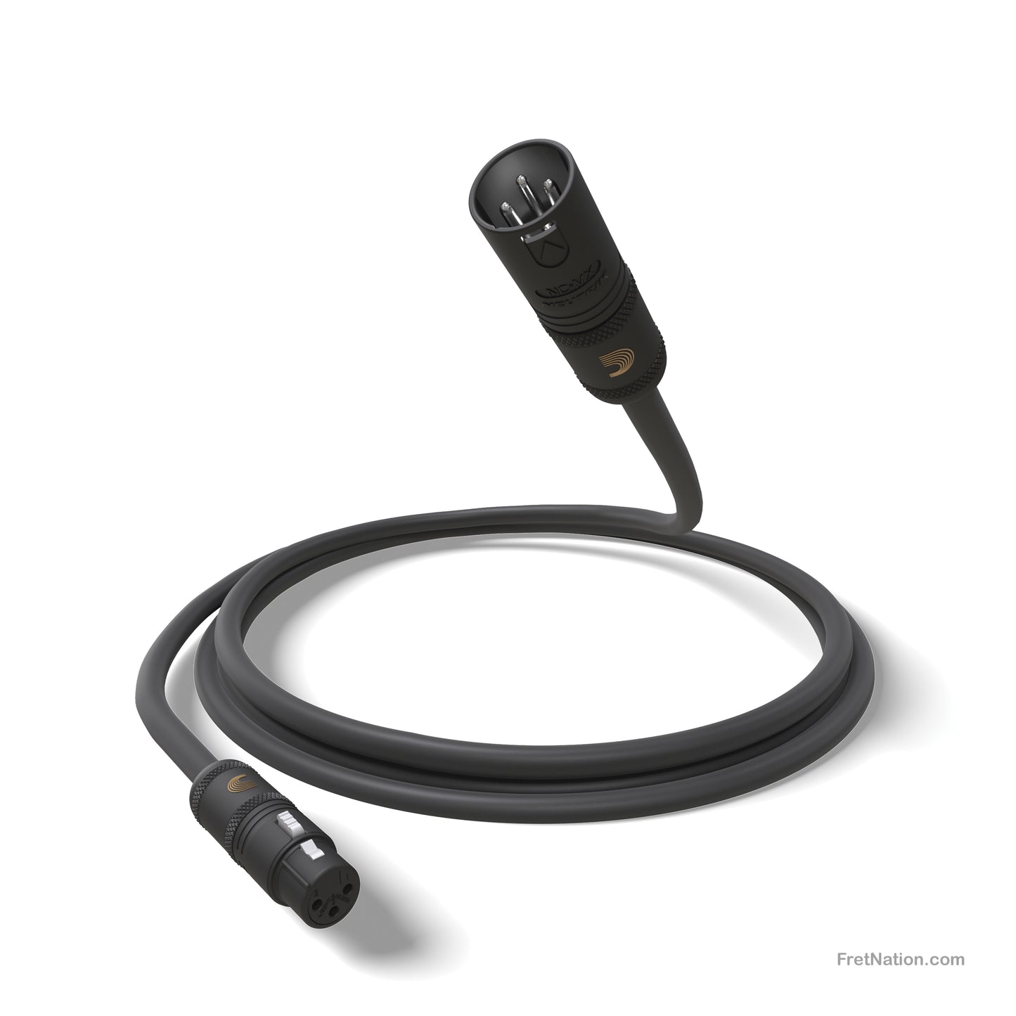 D'Addario D'Addario American Stage XLR Microphone/Powered Speaker Cable 05-Foot - PW-AMSM-05