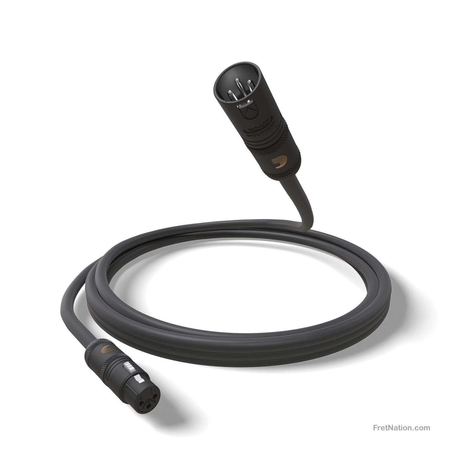 D'Addario D'Addario American Stage XLR Microphone/Powered Speaker Cable 10-Foot - PW-AMSM-10