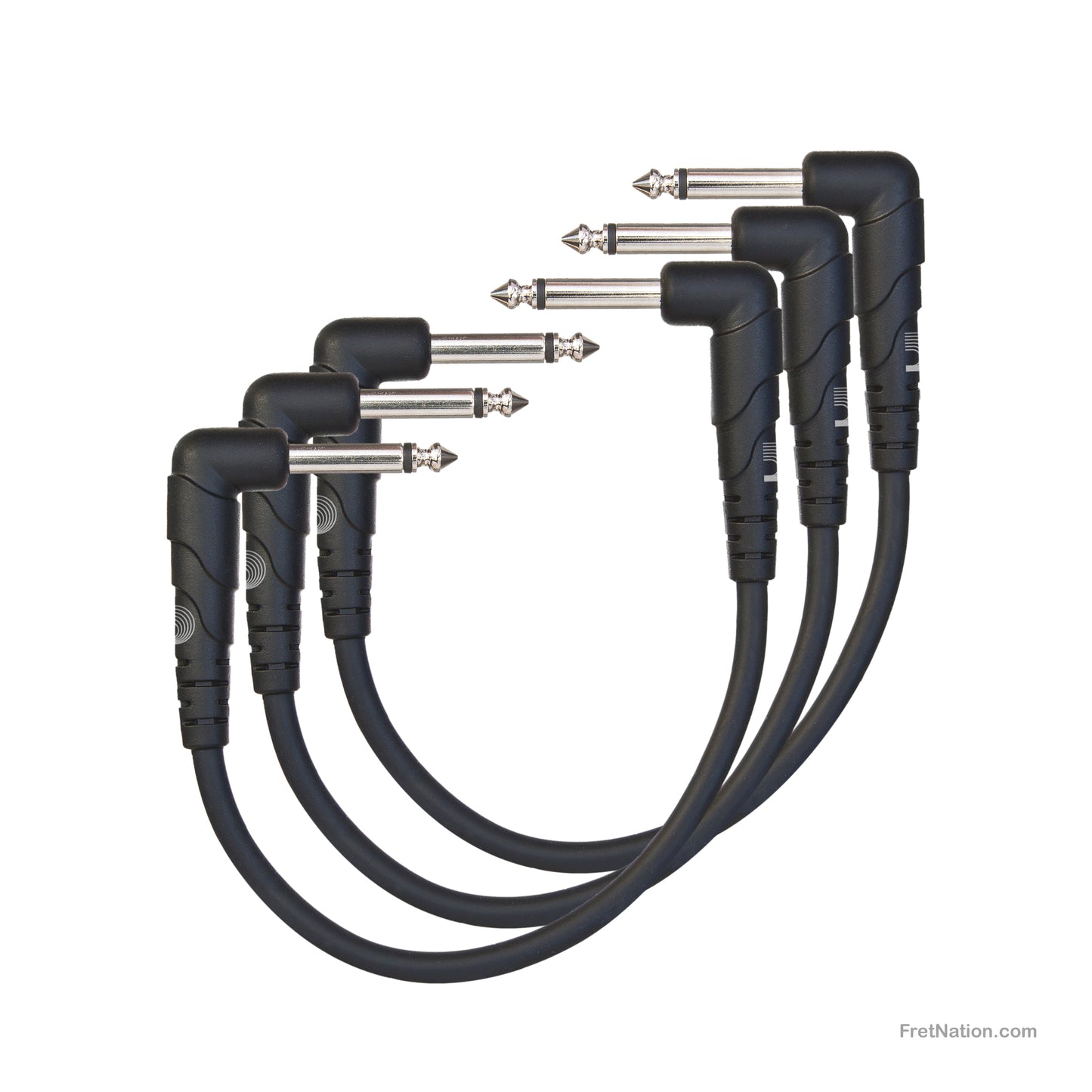 D'Addario D'Addario Classic Series Patch Cable 3-Pack 06-Inches - PW-CGTP-305