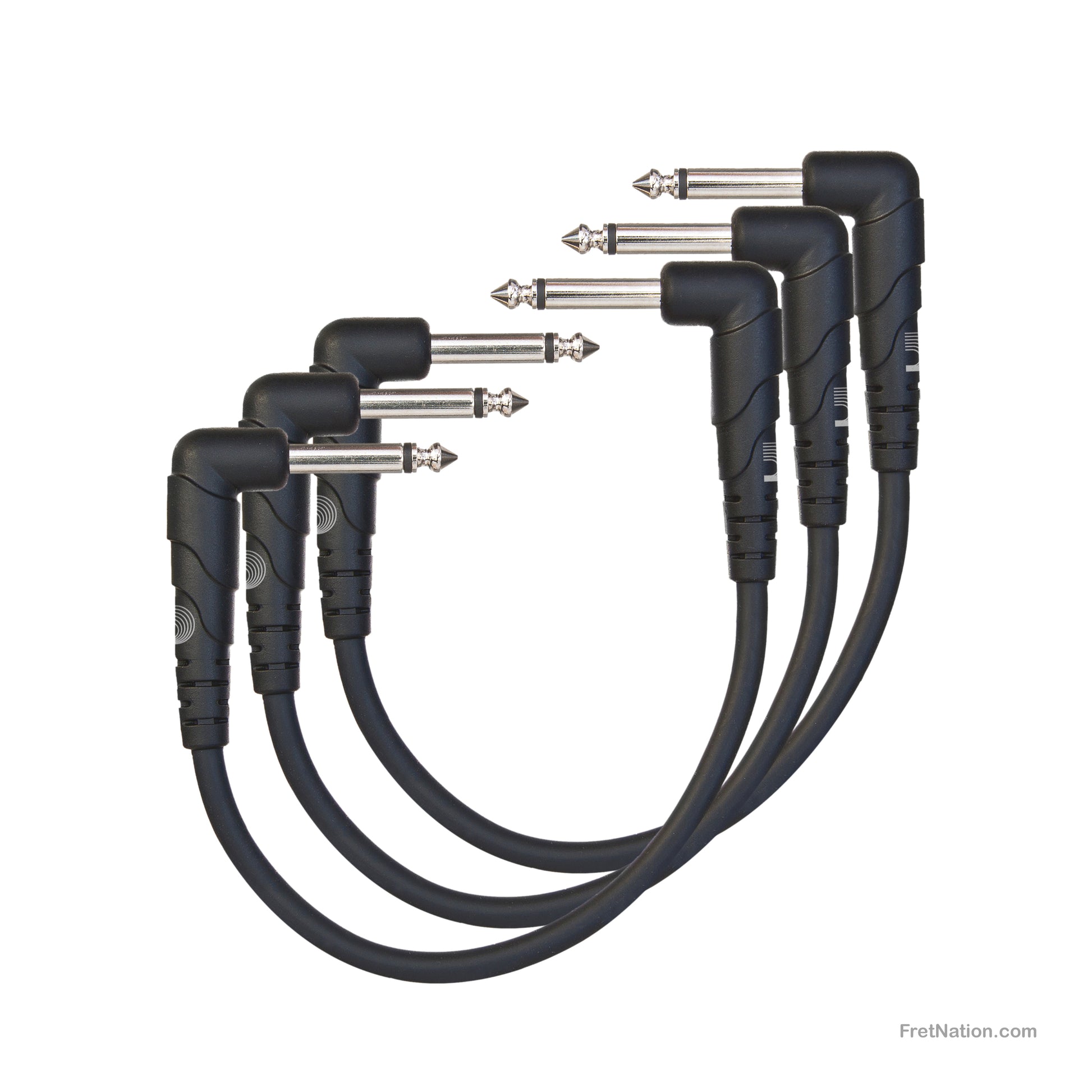 D'Addario D'Addario Classic Series Patch Cable 3-Pack 06-Inches - PW-CGTP-305