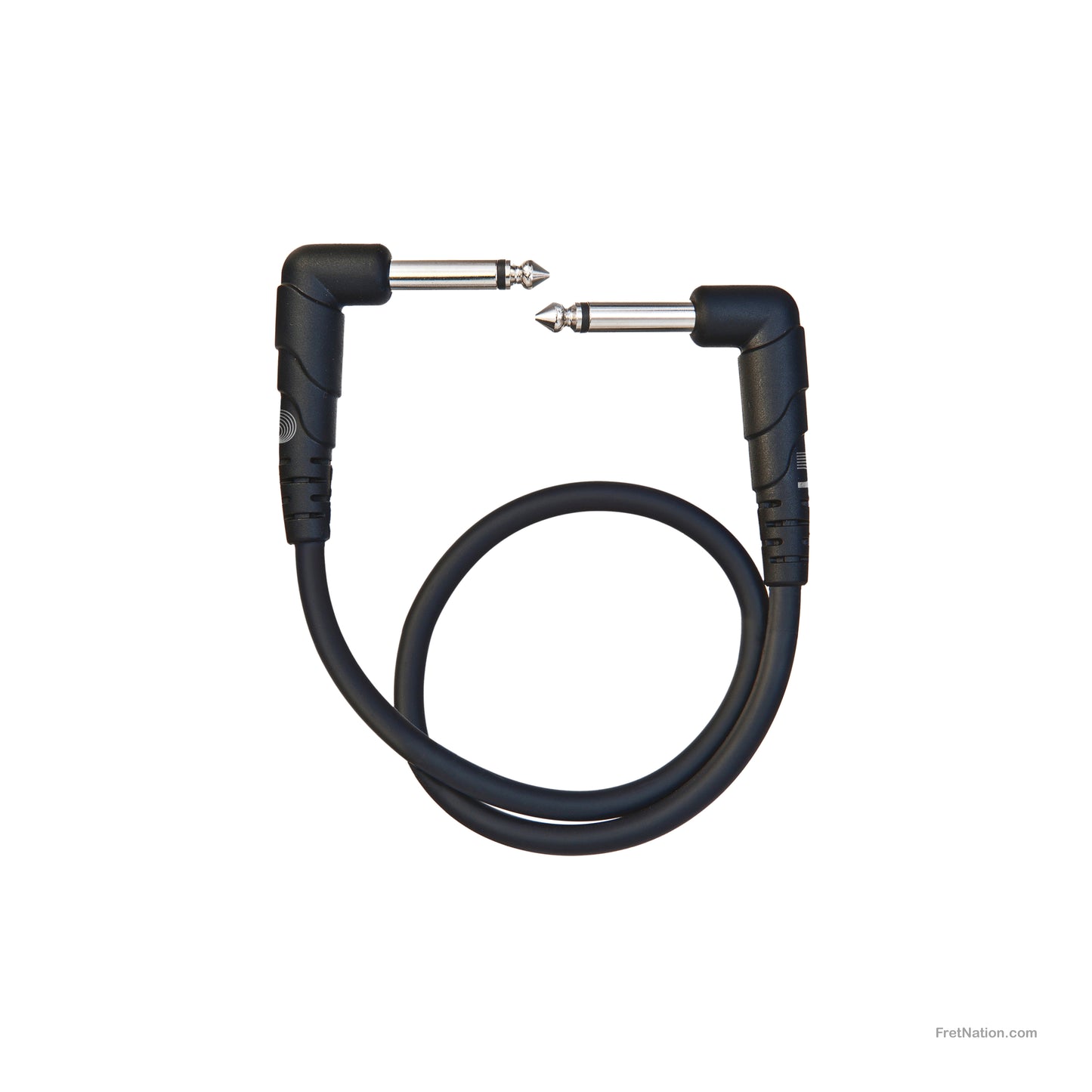 D'Addario D'Addario Classic Series Patch Cable Right Angle 01-Foot - PW-CGTPRA-01