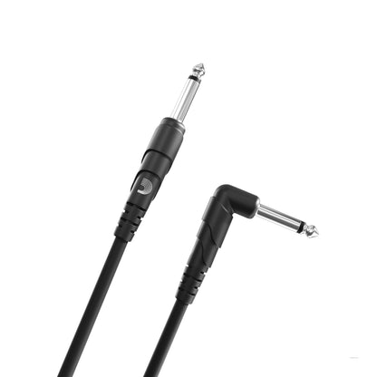 D'Addario D'Addario Classic Series Instrument Cable Right Angle 10-Foot - PW-CGTRA-10