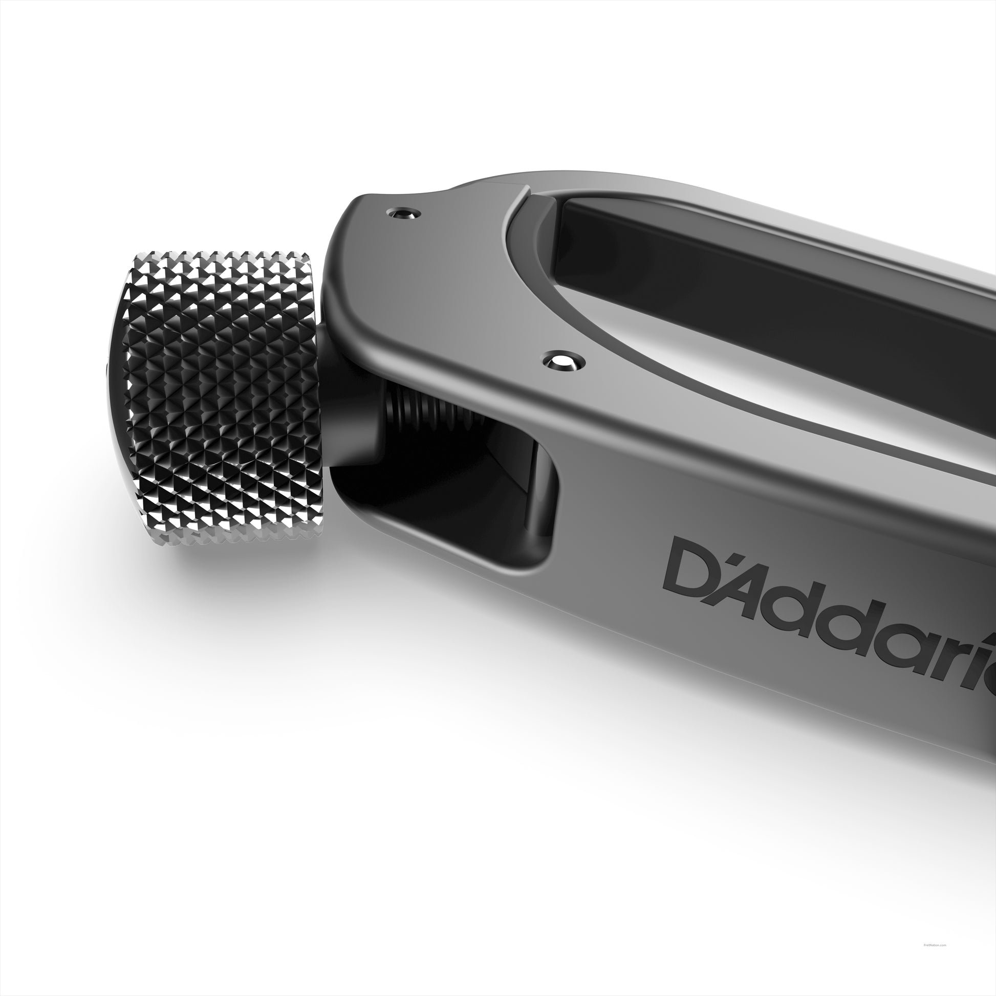 D'Addario D'Addario Pro Capo Acoustic Guitar and Electric Guitar - PW-CP-02S Silver