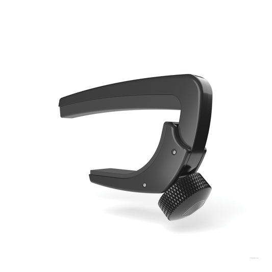 D'Addario D'Addario Capo Lite Acoustic Guitar and Electric Guitar - PW-CP-07 Black