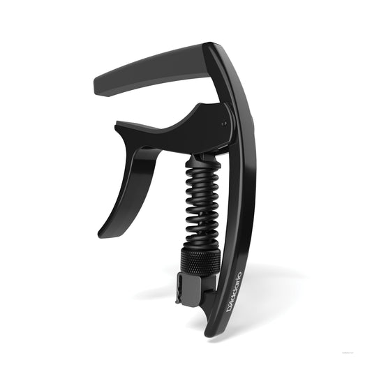 D'Addario D'Addario Tri-Action Capo Acoustic Guitar Electric Guitar - PW-CP-09 Black