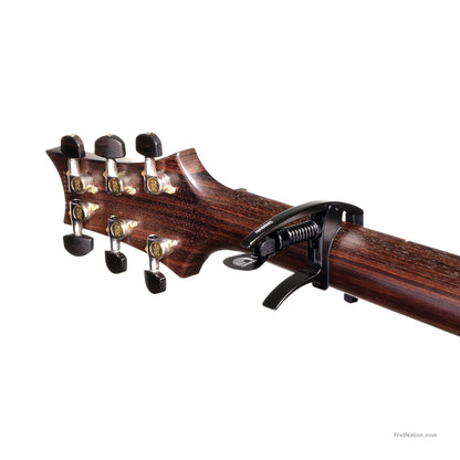 D'Addario D'Addario Tri-Action Capo Acoustic Guitar Electric Guitar - PW-CP-09 Black