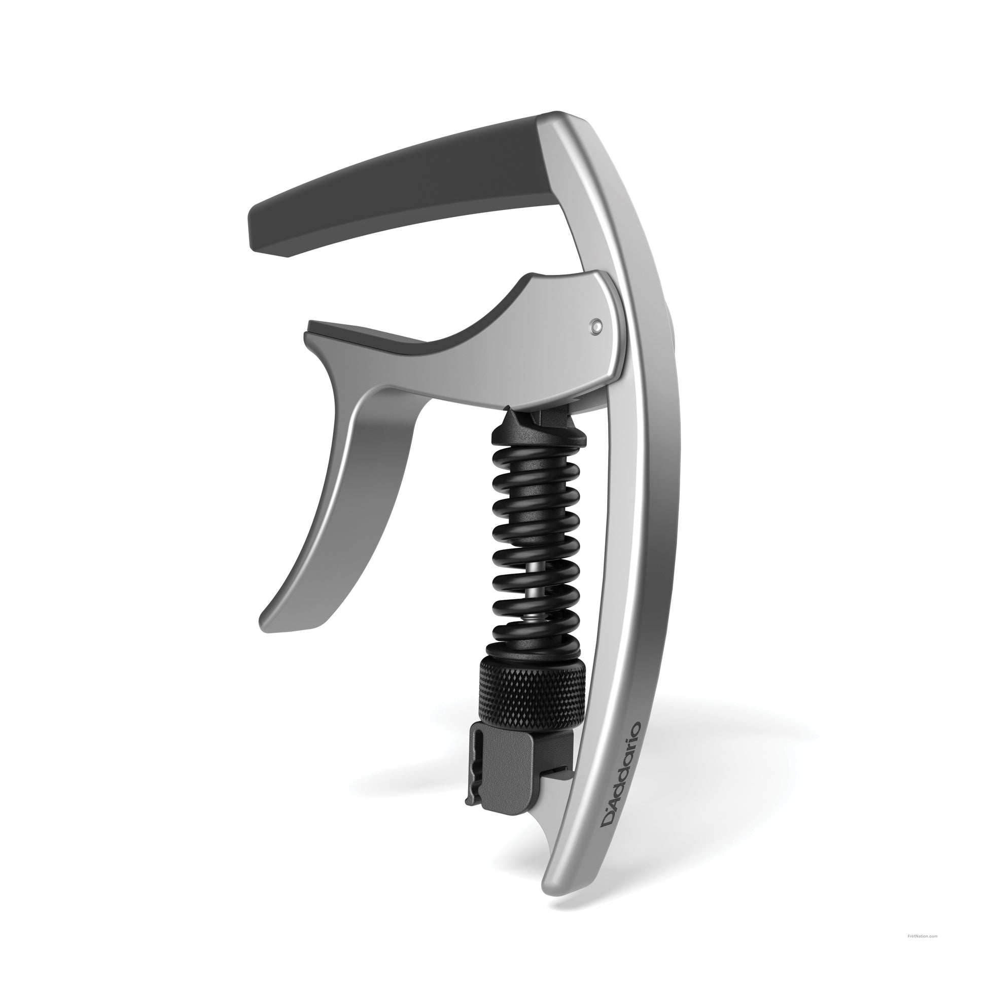 D'Addario D'Addario Tri-Action Capo Acoustic Guitar Electric Guitar - PW-CP-09S Silver